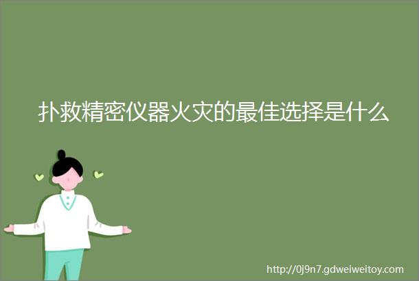 扑救精密仪器火灾的最佳选择是什么